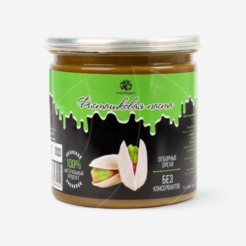 Паста фисташковая натуральная ОРЕХПРОДУКТ 200 г 
